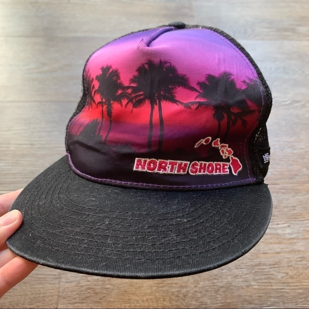808 North Shore Surf Shop Hawaii Adjustable Trucker Hat